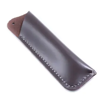 

Leather Pencil Bag Fountain Pen Pouch Sleeve Cover Holder Vintage Retro Travel