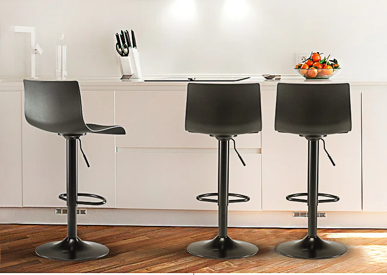 

Chair Remittance Bar Counter Chair Lift Modern Concise Bar Stool High Stool Bar Chair Rotating High Footstool Northern Europe