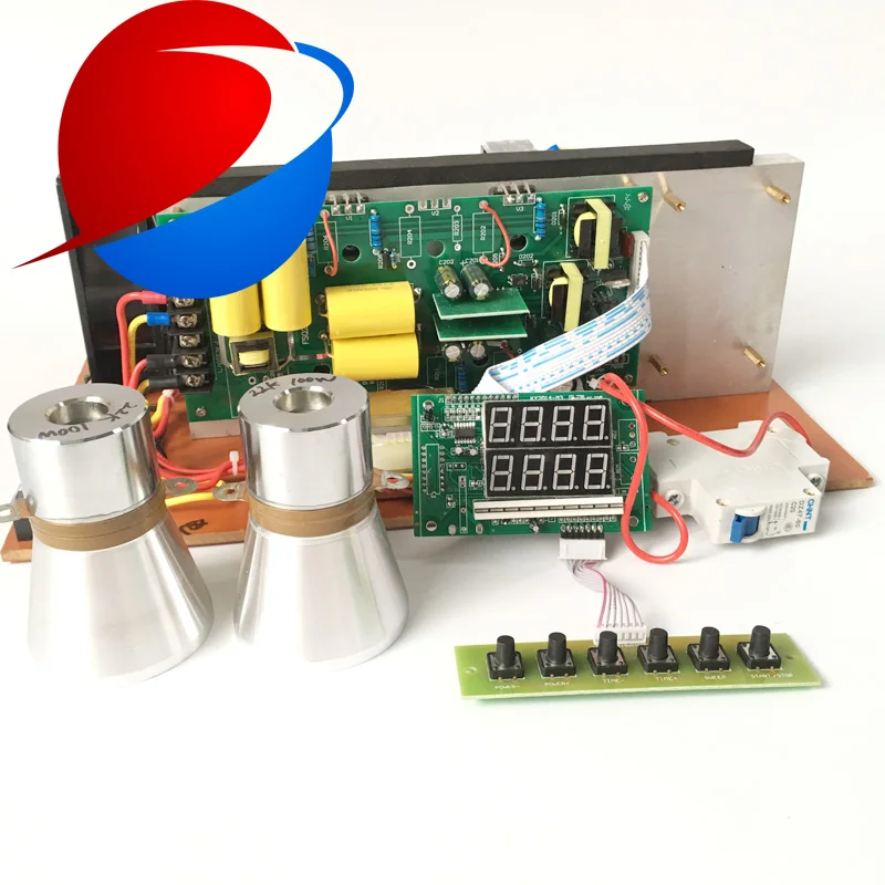 US $174.00 28khz Or 40khz 300W Digital Ultrasonic Power Generator PCB With 6pcs 50W Transducers For Tank