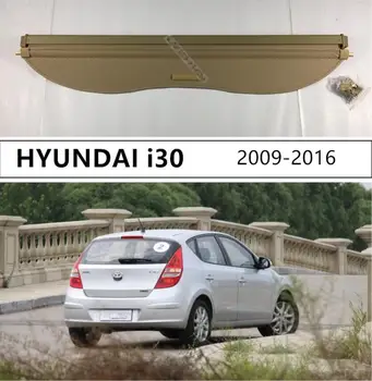 

Rear Trunk Cargo Cover Security Shield For HYUNDAI i30 Hatchback 2009 2010 2011 2012 2013 2014 2015 High Qualit Auto Accessories