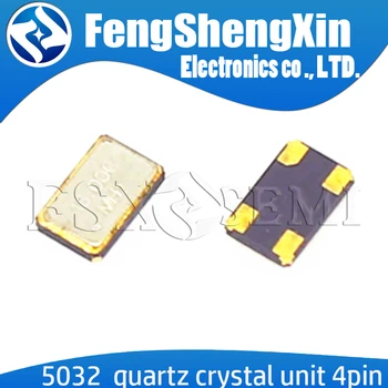 

10pcs 5032 quartz crystal unit crystal 4pin 5*3.2mm 8MHZ 10MHZ 11.0592MHZ 11.2896MHZ 12MHZ 12.288MHZ 13M 14.7456MHZ 16M