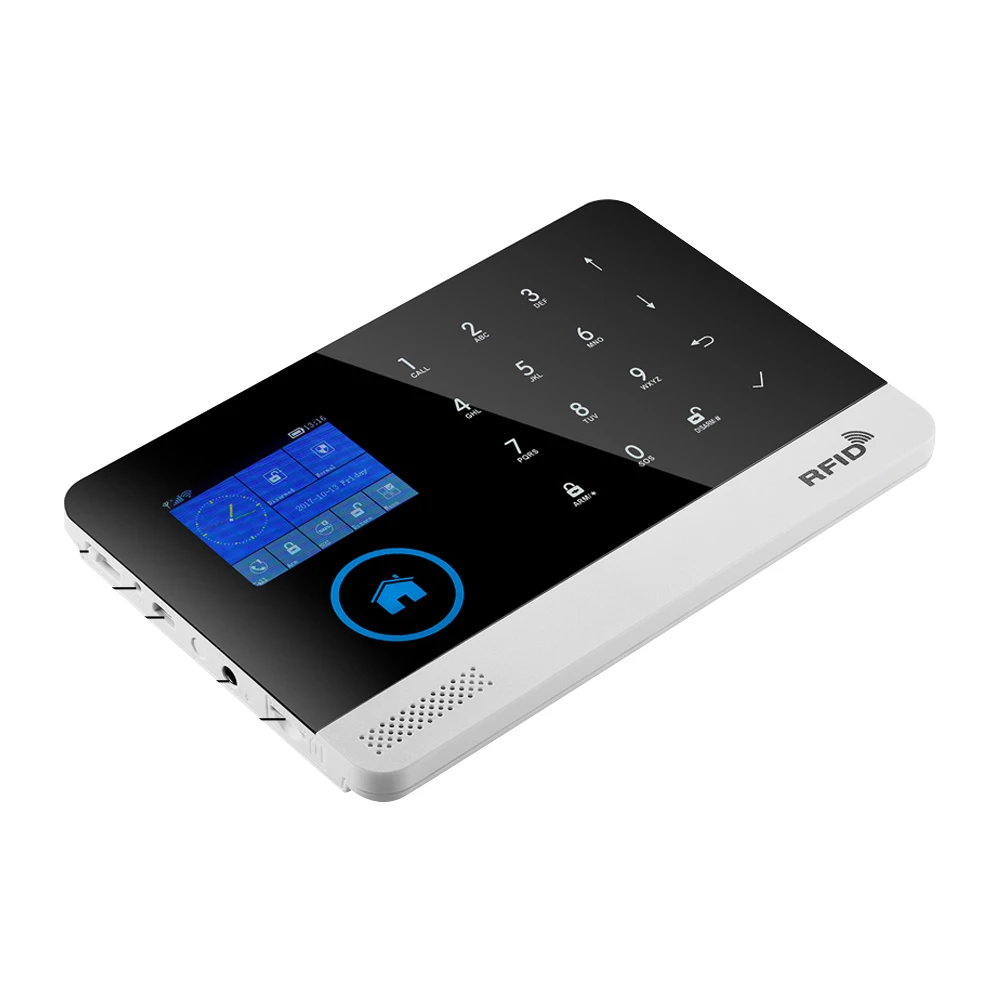 Домашняя безопасность 433 МГц Беспроводная Wi Fi GSM сигнализация SIM RFID карта