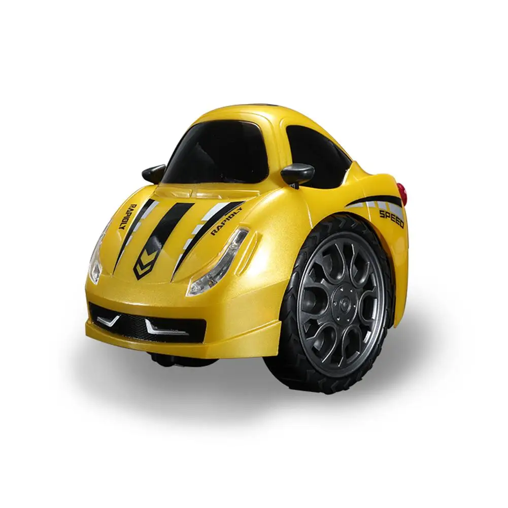 Мини-трюк автомобиль RC игрушечный автомобиль 360 градусов вращение дрейф Электрический двухколесный трюк автомобиль для детей Q-version трюк автомобиль