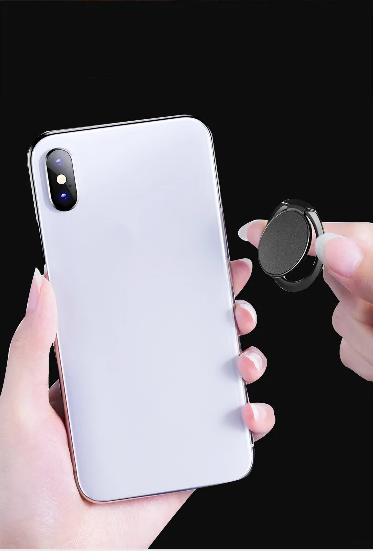 0,18 см мобильный телефон палец кольцо на 360 градусов вращающийся смартфон Стенд держатель для iPhone samsung huawei металлический Автомобильный держатель Стенд