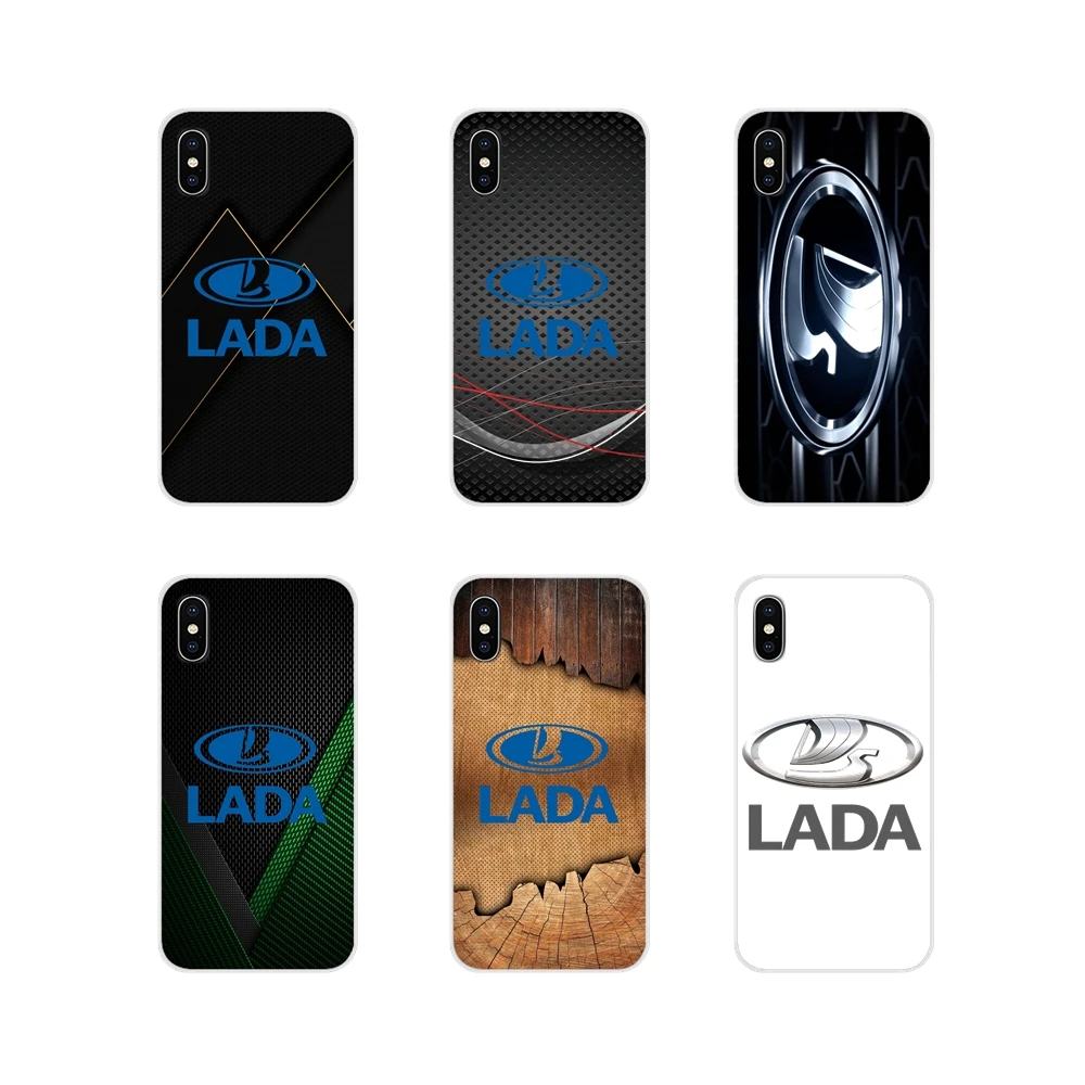 Аксессуары чехлы для телефонов lada car marble Apple iPhone X XR XS 11Pro MAX 4S 5C SE 6S 7 8 Plus ipod touch 5 6 |