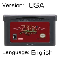The Minish Cap USA 32 бит видеоигры картридж Консоли Карты для nintendo GBA The Legend of Zeld серии майншап оракул возрастов сезонов - Цвет: The Minish Cap USA