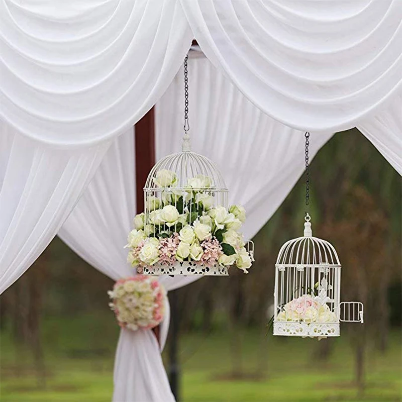 2 Pack 35 Inch Hanging Chain, for Bird Feeders, Planters, Fixtures, Lanterns, Suet Baskets, Wind Chimes and More! Outdoor/Indoor