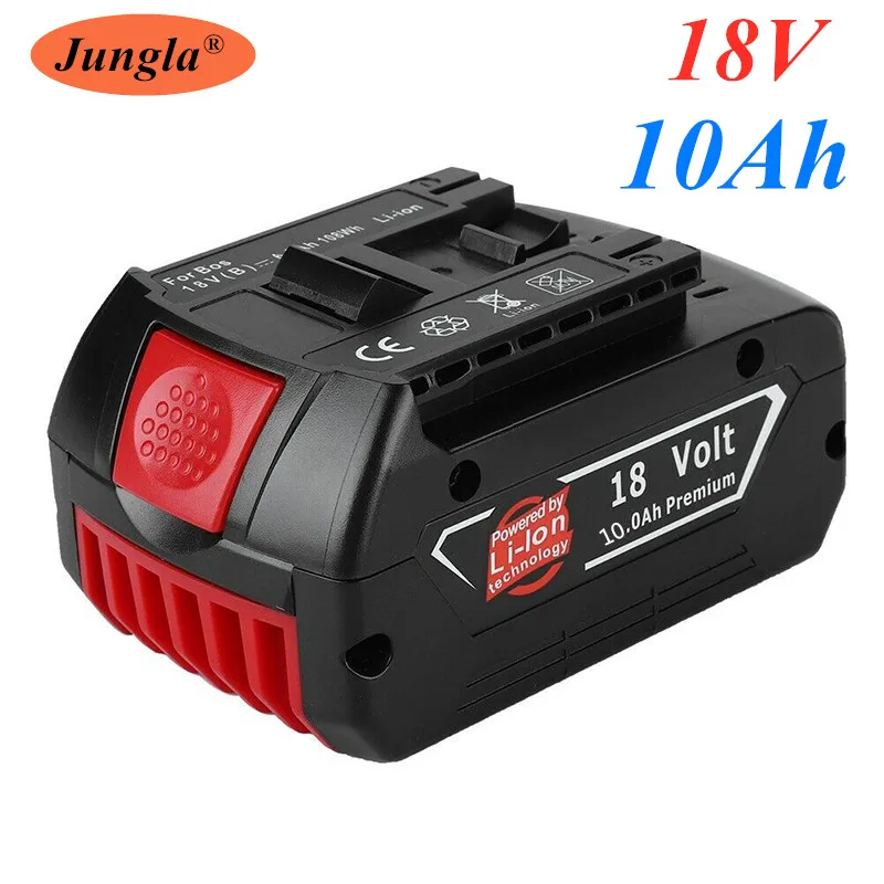 18V10000mahRechargeable Li-Ion Батарея для Bosch 18V Backup10.0A Портативный Замена BAT609 индикатор
