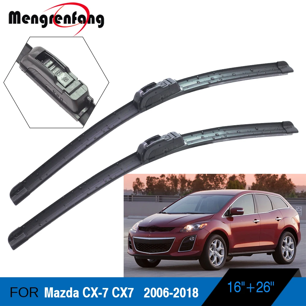 For Mazda Cx7 Cx7 Car Front Windscreen Wiper Blades Soft Rubber Wiper