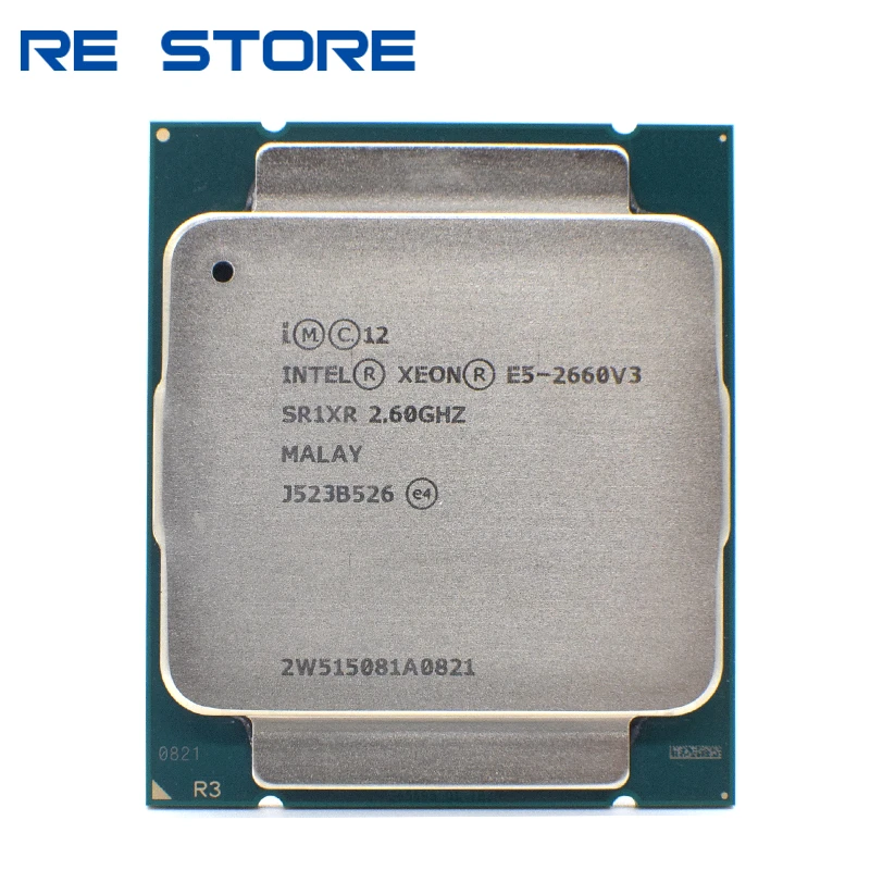 top processor Intel Xeon E5 2660 V3 Processor SR1XR 2.6Ghz 10 Core 105W Socket LGA 2011-3 CPU E5 2660V3 best processor