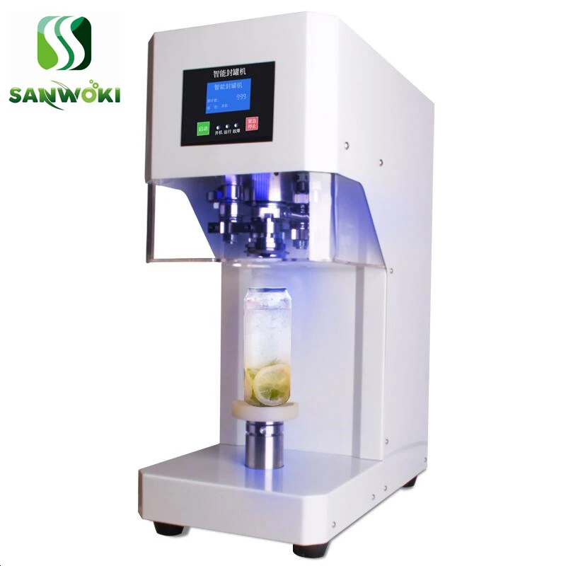 Automatic Can Sealing Machine Milk Tea Shop Sealing Cup Machine Cans