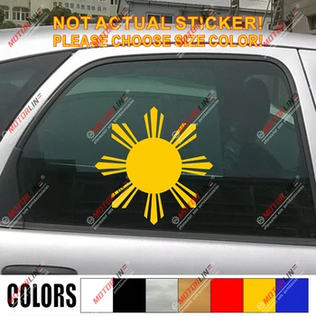 

Sun Symbol Flag of Philippines Decal Sticker Car Vinyl pick size color no bkgrd