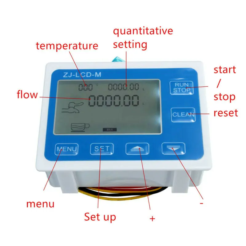 

Flowing Water Sensor Meter 2 inches Replacement 103x80x35mm DC24V Tools Accessories Tester