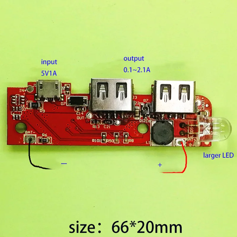 5V 1A Мобильный Внешний аккумулятор модуль зарядная плата PCB зарядное устройство контроллер двойной usb порты DIY аксессуары Замена для телефона MP4