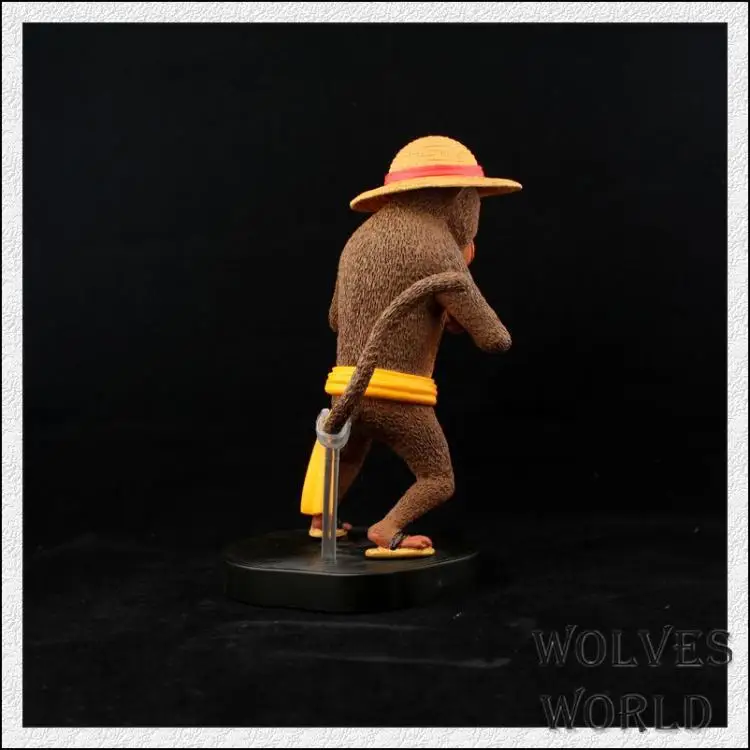 One piece/Sea King моделирование животных Луффи обезьяна 15 юбилей Памятное издание серии в штучной упаковке гаражный комплект