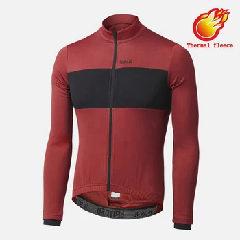 

Ropa ciclismo de invierno 2020 Winter thermal fleece quality Unisex Pro team cycling jersey Summer long sleeve riding tops