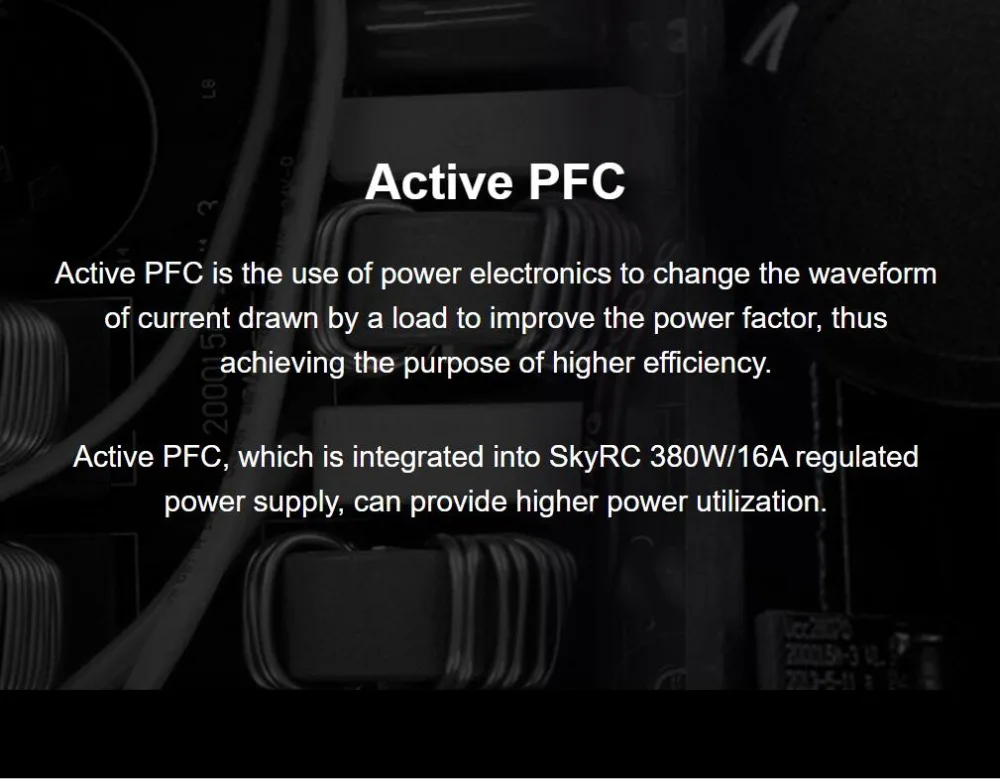 SkyRC 380W источник питания 100-240V AC/DC 24V 16A RC адаптер питания для SKYRC B6 Nano ISDT PC-4860 BG-8S Q6 Pro DC зарядное устройство