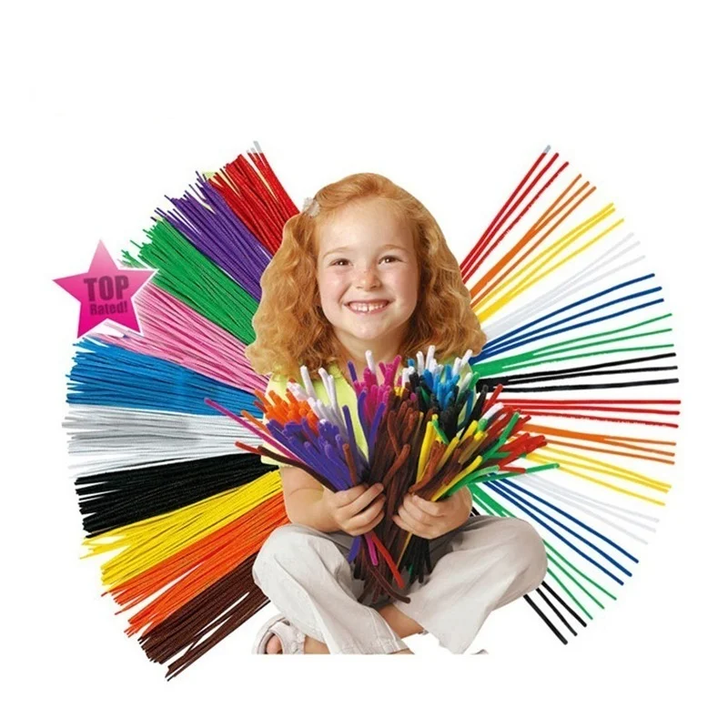 Bâtonnets de chenille en gros - Projets de bricolage personnalisés