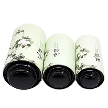 Звезда для упаковки чая упаковка деревянная крышка круглый чай Упаковка Банки бумажные банки