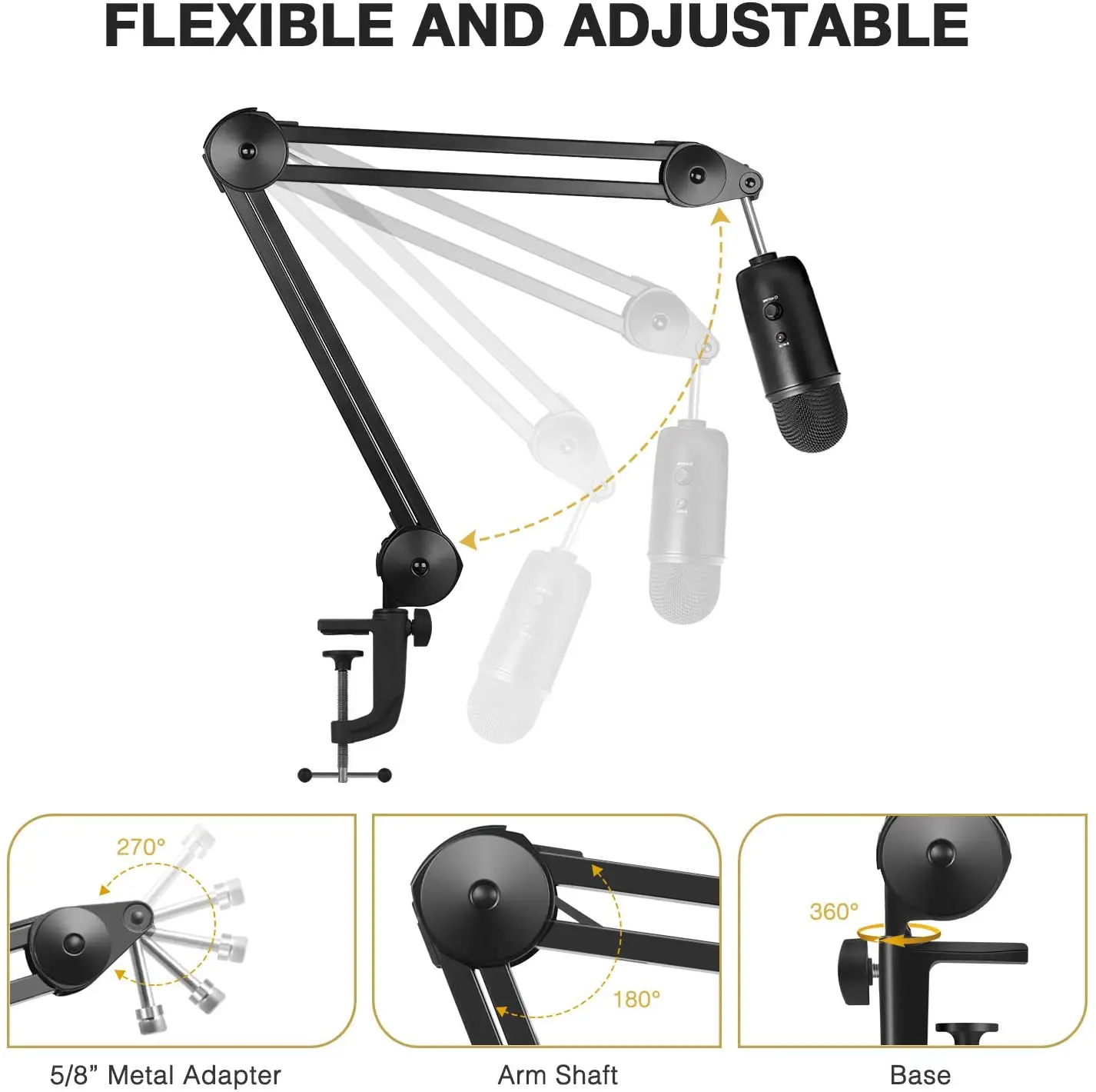 Cheap Pedestal microfone
