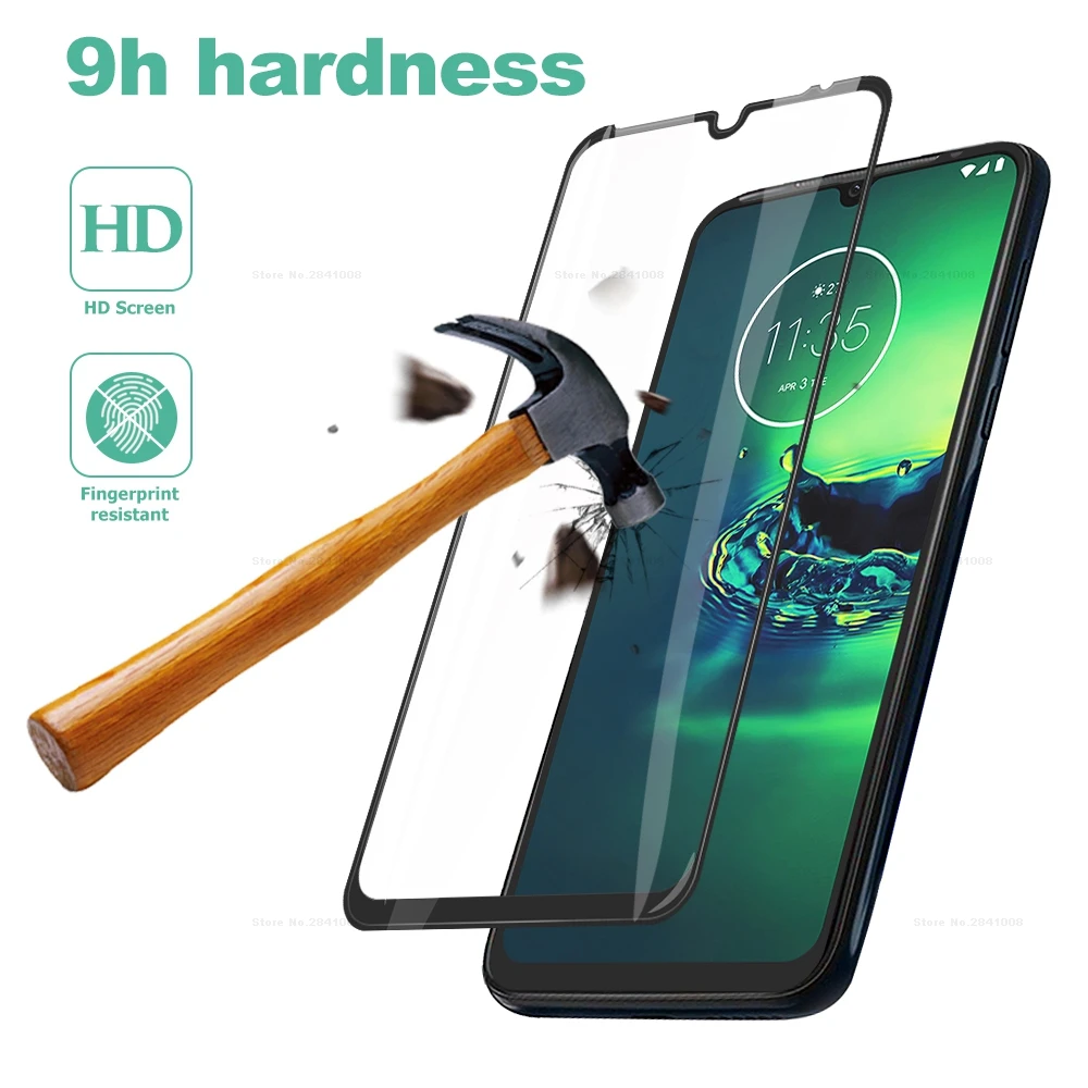 Закаленное стекло для MOTO One Zoom E6 G8 G7 G6 Play Plus Macro Защитная пленка экрана Motorola 1Zoom