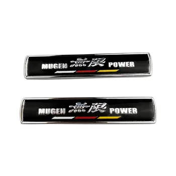 

For Mugen Logo Badge Decal Honda Civic Jade Accord Elysion Crosstour Avancier City Car Side Sticker Decoration Accessories