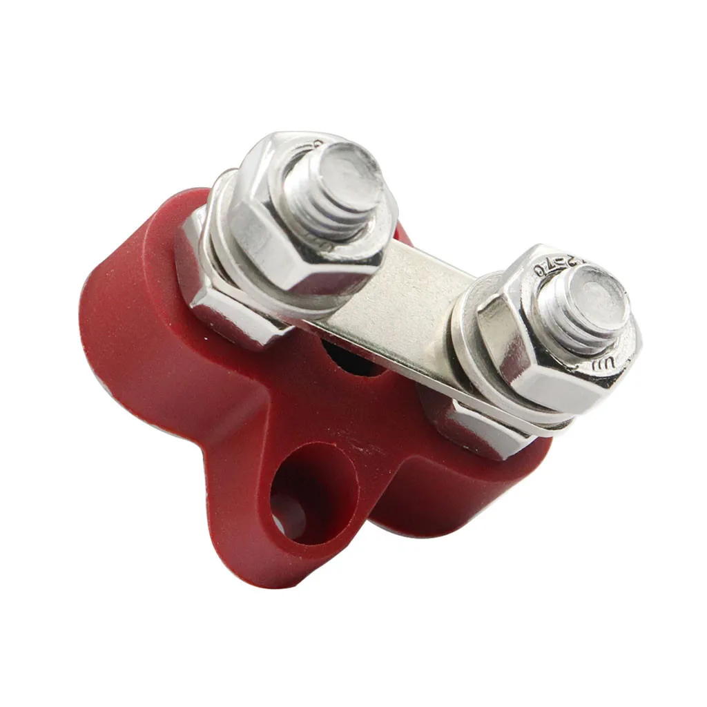 Кабель Conector для автомобиля двойные сверхмощные клеммные шпильки с соединительной связью разъем интерфейса кабельный узел M8 для грузовых автомобилей лодки