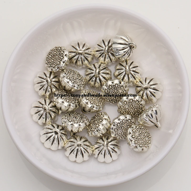 

(50 шт./лот) тибетский серебряный европейский кулон в форме подсолнуха из цинкового сплава Размер 11x11 мм HZ5155B