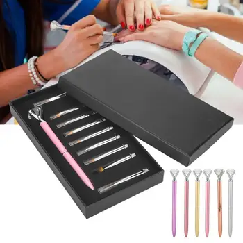 

Multi-Functional Detachable UV Gel Pen Nail Painting Drawing Pen Nail Dotting Brush
