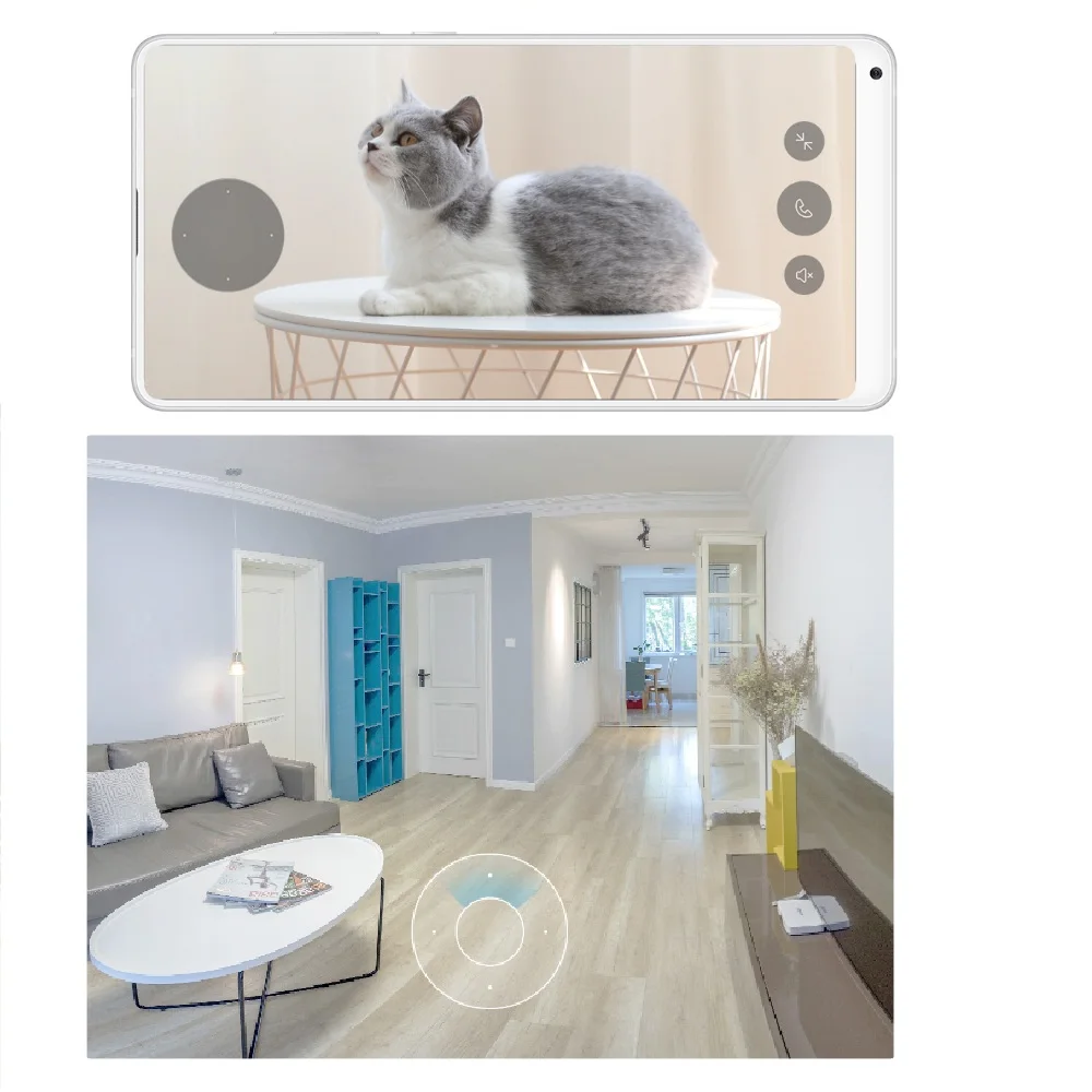 Xiaomi IMILAB умная камера 1080P WiFi Pan-Tilt ночное видение 360 градусов панорамный H.265 Детский Монитор домашняя камера безопасности