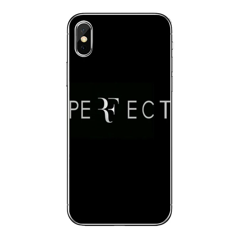 Для iPhone 11 pro XR X XS Max 8 7 6s plus SE 5s 5c iPod Touch 5 6 Прозрачный чехол для тенниса Roger Federer pefect - Цвет: Roger-Federer-A-05