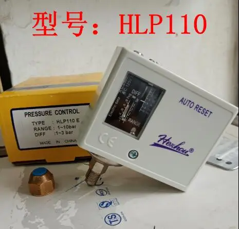 

Hezhou AUTO RESET TYPE HLP520 Bereich 5-20BAR 73-290PSIG HLP110 Bereich 1-10BAR range 14.5-145PSIG AC125V AC250V HLP502 HLP503
