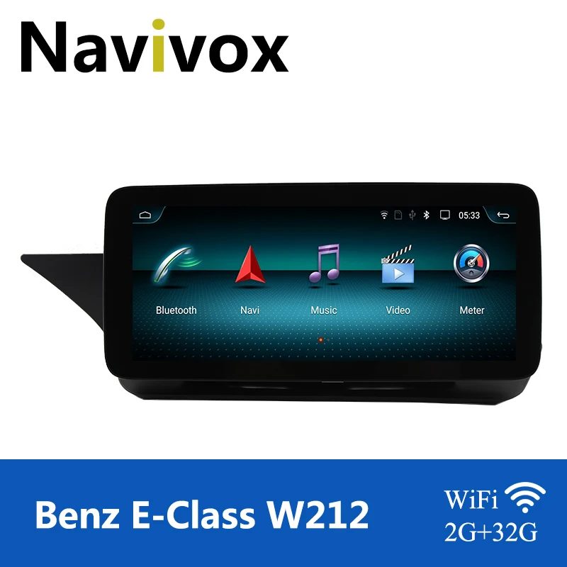 Navivox автомобильный dvd-плеер Android 10 для Mercedes Benz E Class W212 2009-2015 E200 E230 E260 E300 S212 LHD