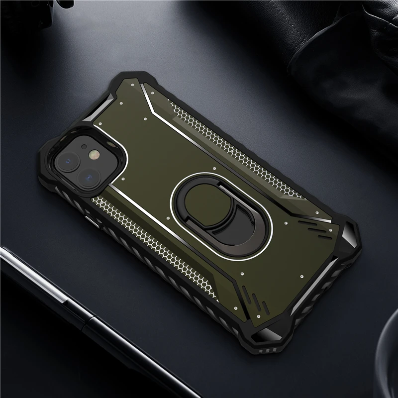 Противоударный чехол-кольцо для iPhone 11 Pro XS Max XR X S 7 8 Plus 7Plus 8 Plus подставка-держатель чехол s для iPhone8