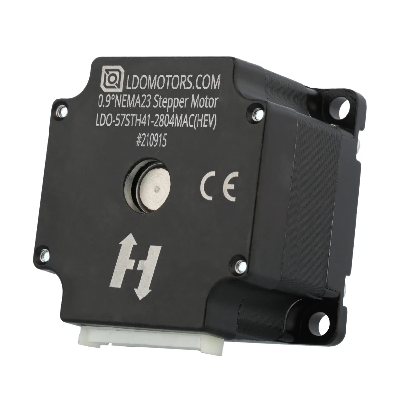 Mellow Personalizado 0.9 ° Nema 23 Ldo Motor de Passo Ldo57sth412804mac Hev 4-lead para Impressora 3d Hevort x y - Imagem 5