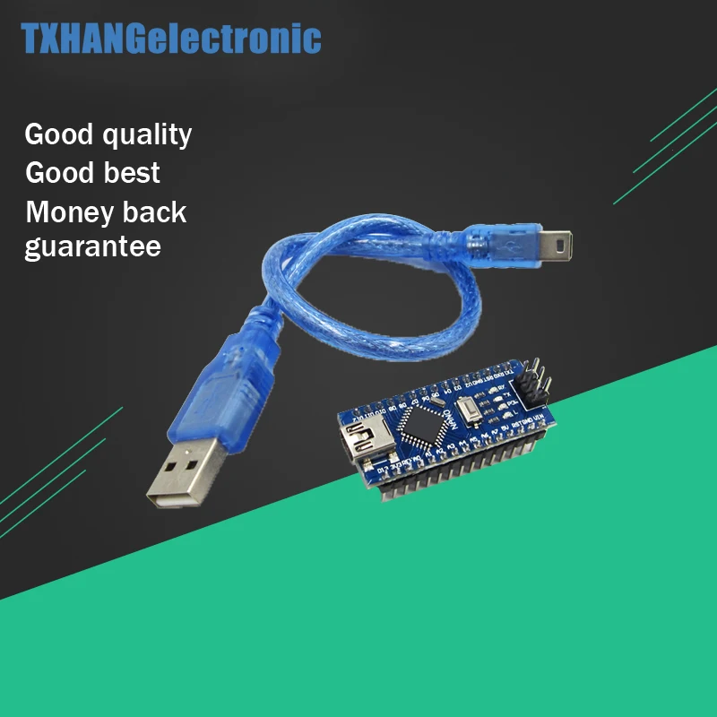1 Mini USB Nano V3.0 ATmega328P CH340G 5V 16M microcontroller board suitable for Arduino nano accessory compatible board diy 