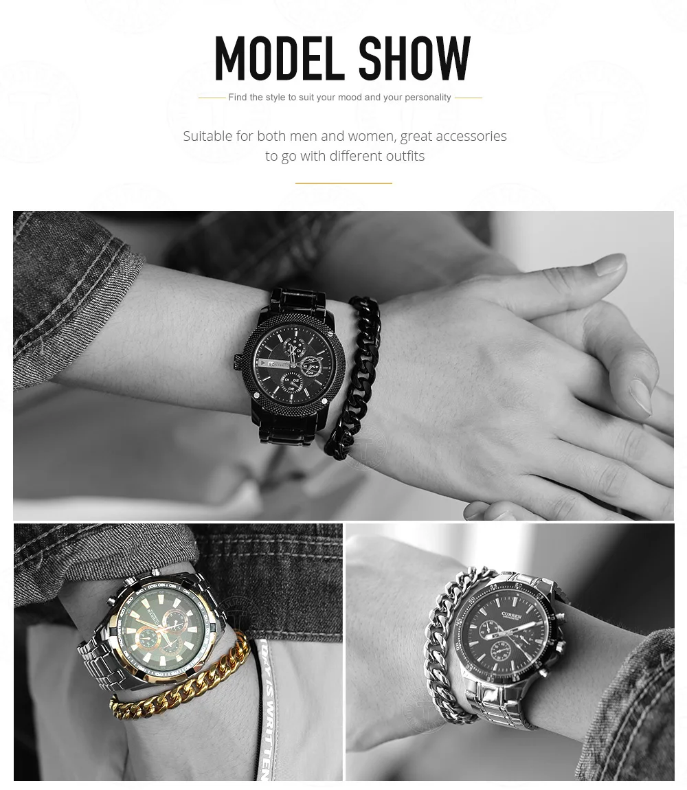 Для мужчин s браслеты высокого качества КУБИНСКИЙ звено цепи 8-10 дюймов Цвет серебристый, золотой черный Нержавеющая сталь браслет для Для мужчин 6/9/11 мм LKBM168