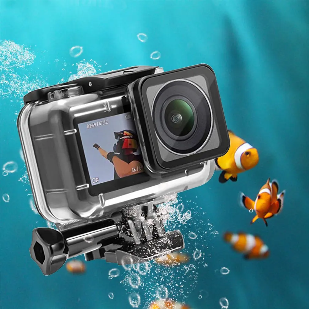 Для Osmo Action водонепроницаемый корпус Lingbi подводный водонепроницаемый комплект Спортивная камера Дайвинг оболочка защитная оболочка аксессуары
