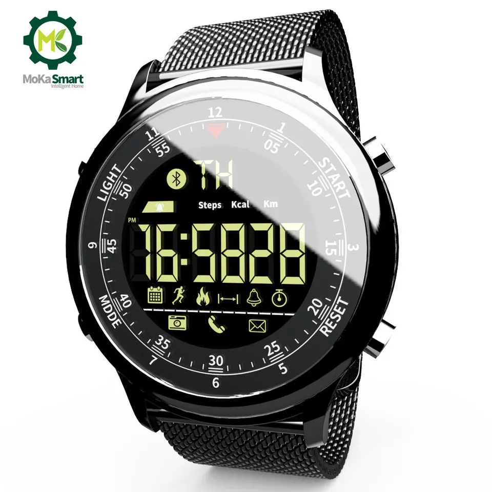 moka sports digital smart watch