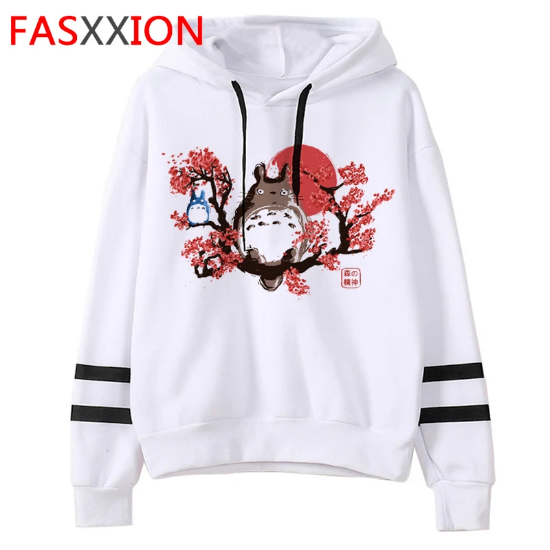 Totoro Studio Ghibli Kawaii Harajuku толстовки женские Хаяо Миядзаки Забавный мультфильм Ullzang толстовки графические худи в стиле аниме женские - Цвет: 2878