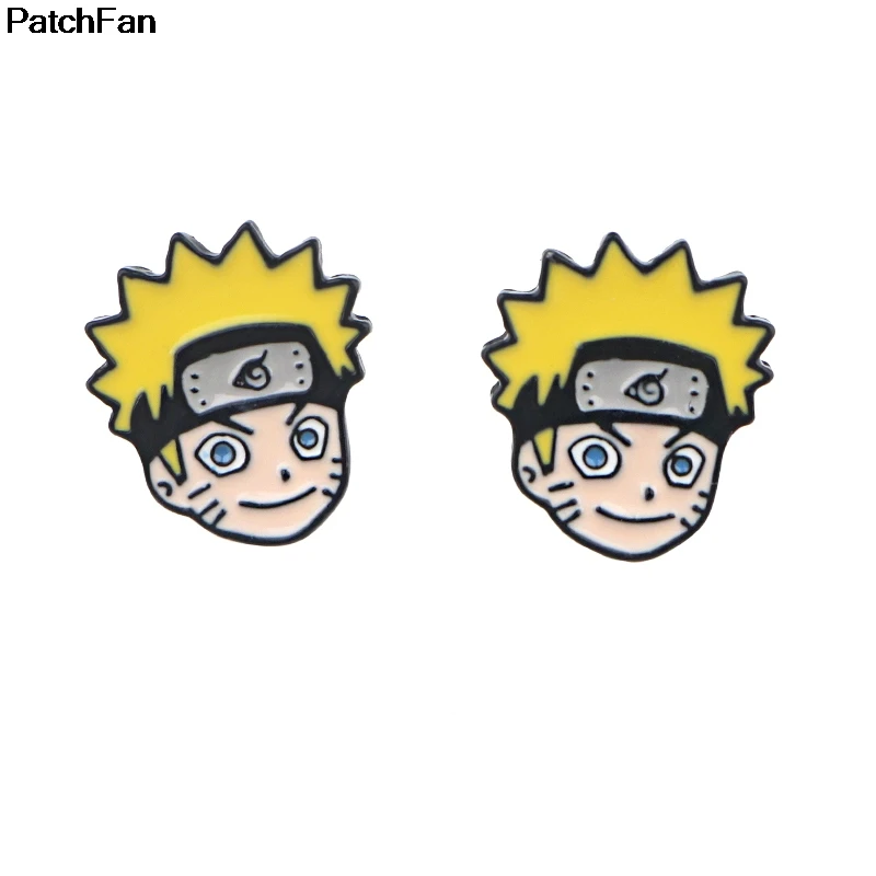 2 Patchfan NARUTO аниме Модный милый Креативный дизайн серьги вечерние украшения подарок на день рождения A2640 - Цвет: 2