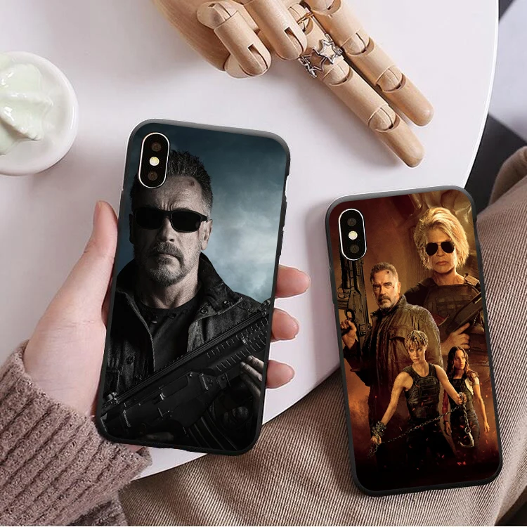 Чехол Terminator Dark Fate Arnold Schwarzenegger для iPhone 11 pro XR 7 Plus, силиконовый чехол для телефона для iPhone 6S 8Plus XS Max, чехол