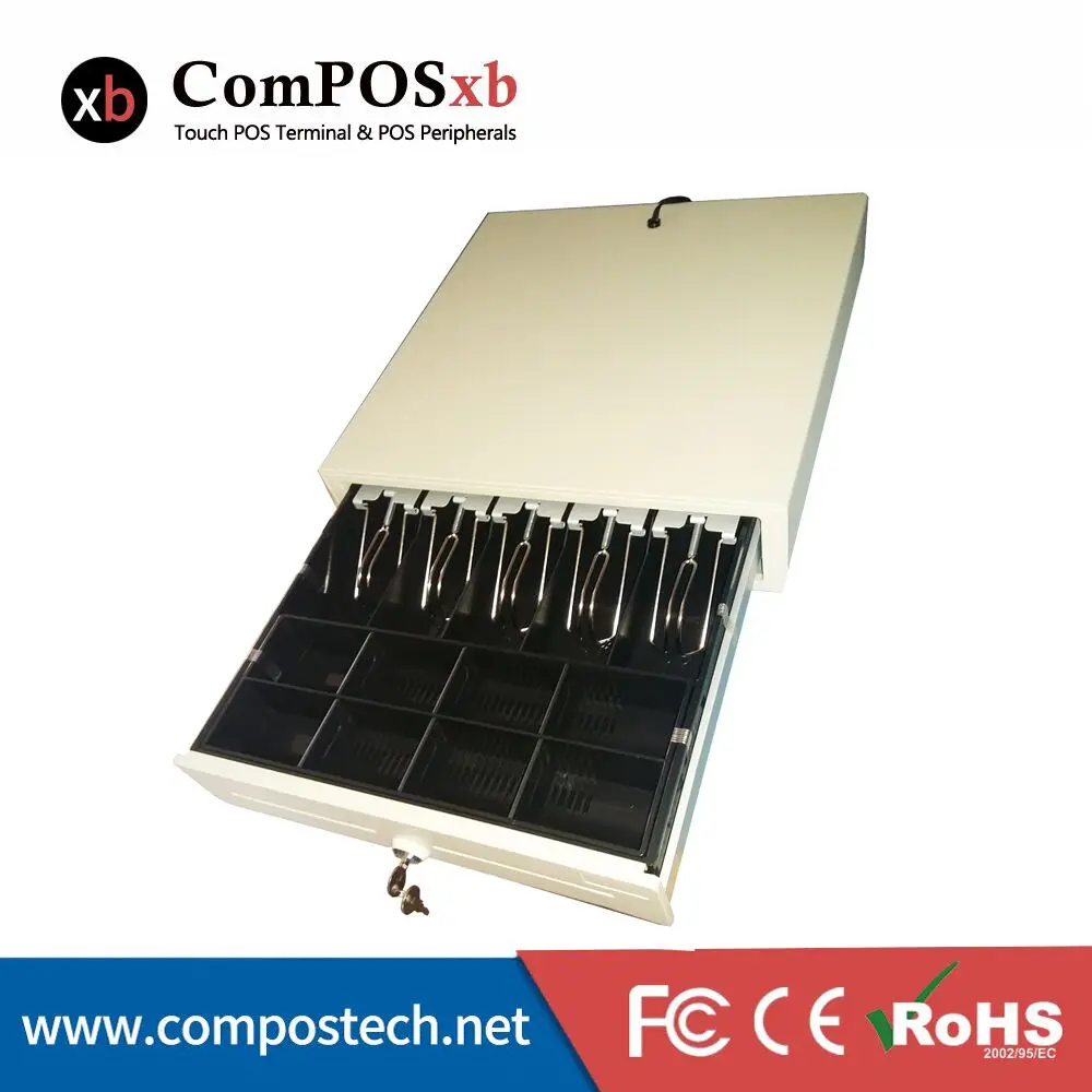 Compoxxb 5 купюр 8 монет pos 410 денежный ящик с RJ11