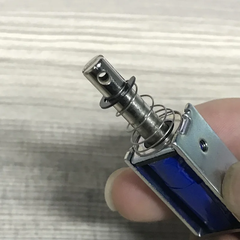 Соленоид Электромагнит постоянного тока 12V 24V 10 мм ход пуш-ап с помощью Тип микро Электрический магнит бытовой Приспособления Весна Магнит