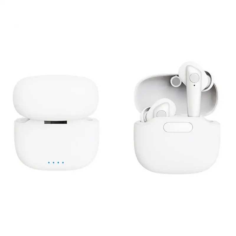 T15 Bluetooth 5,0 шумоподавление Беспроводная bluetooth-гарнитура наушник шумоподавление микрофон умный голос для Apple airplads - Цвет: 2