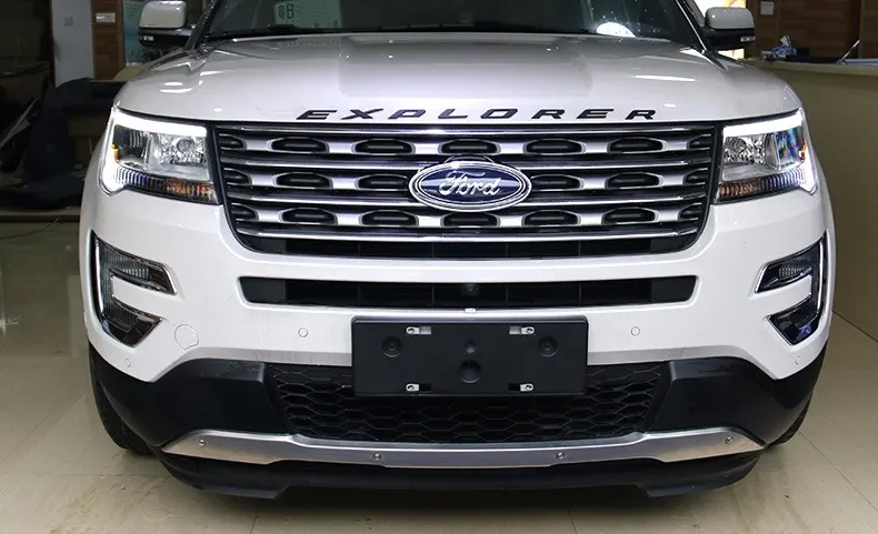 Для Ford Explorer передний и задний бампер порога протектор крышки пластины год Верхний порог