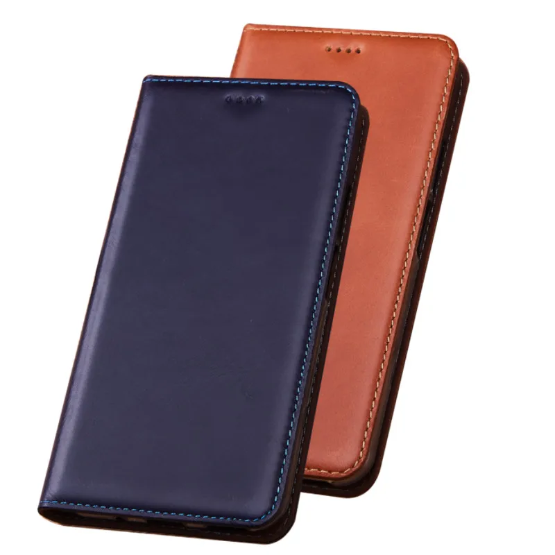 Чехол-кошелек из натуральной кожи для телефона чехол с карманом карт Xiaomi Mi6X Mi6