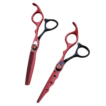 

1 Set 6 Inches Scissors Portable Hair Scissors Hairdressing Scissors Bangs Trimmer Usefun Hair Cutter for Hair Salon Home DIY (