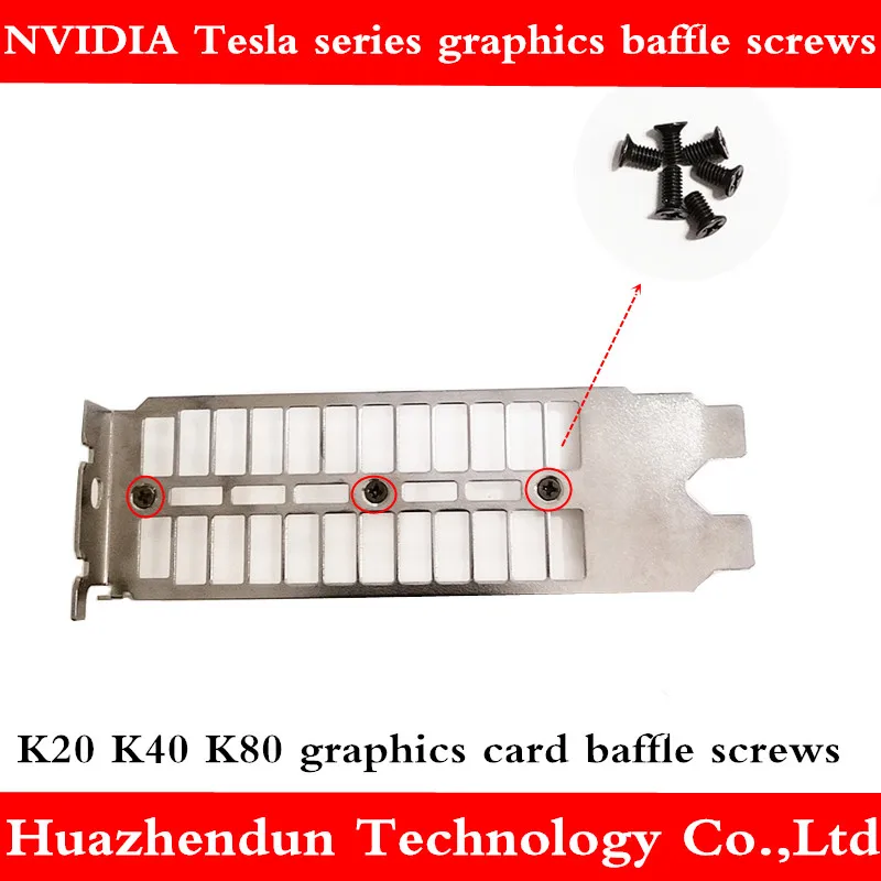 Графическая карта NVIDIA Tesla Series K20 K40 K80 винты с заглушкой 100 шт. бесплатная доставка |