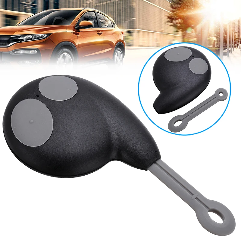 1pcs Remote Car Key Shell 2 Buttons Key Fob Cover No Battery Fit For Toyota For Cobra Alarm 7777 1046 3193 3196 3198